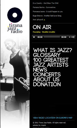 Tirana Jazz Radio online (photo)