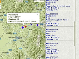 Earthquake in Tirana