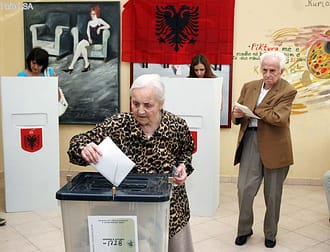 Albanian voters