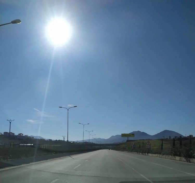 Tirana new ring road highway