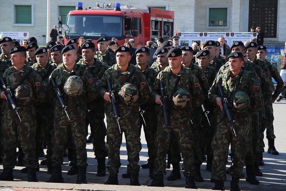 Albanian Army 105 anniversary, picture by AAF