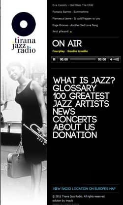 Tirana Jazz Radio online (photo)