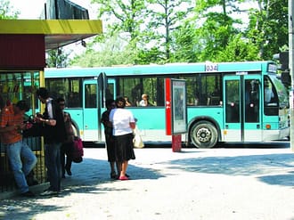 Public transportation Tirana